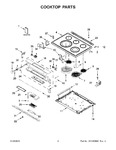 Diagram for 02 - Cooktop Parts