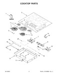 Diagram for 02 - Cooktop Parts