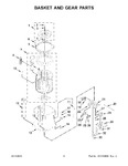 Diagram for 04 - Basket And Gear Parts