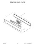 Diagram for 03 - Control Panel Parts