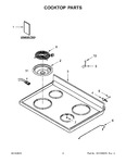 Diagram for 02 - Cooktop Parts