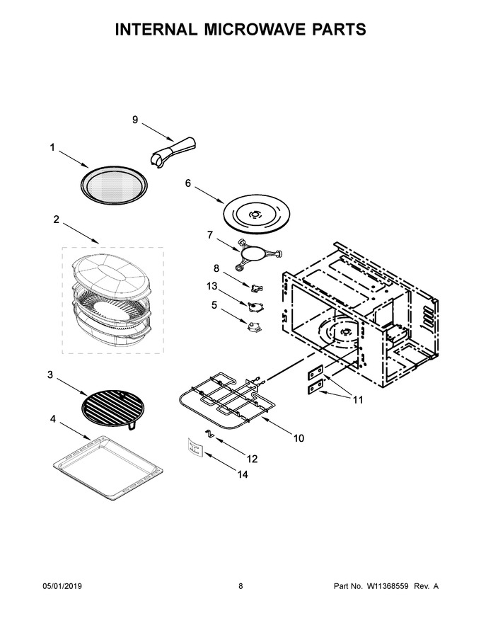 Diagram for KOCE500EWH09