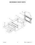 Diagram for 04 - Microwave Door Parts