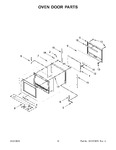 Diagram for 07 - Oven Door Parts