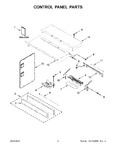 Diagram for 02 - Control Panel Parts