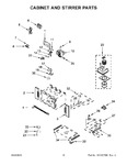 Diagram for 06 - Cabinet And Stirrer Parts