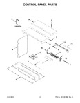 Diagram for 02 - Control Panel Parts