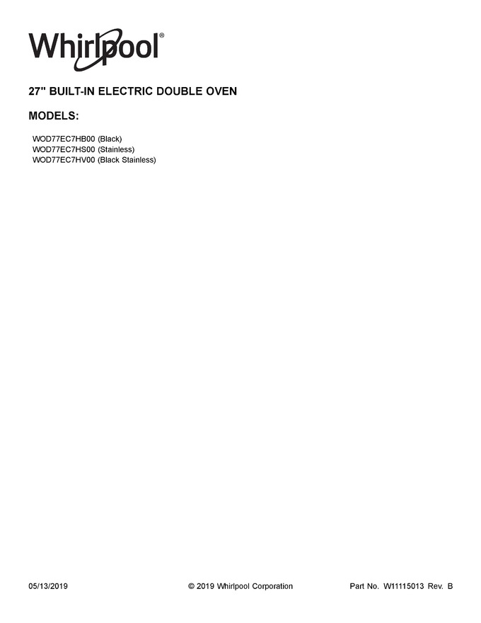 Diagram for WOD77EC7HV00