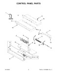 Diagram for 02 - Control Panel Parts