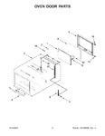 Diagram for 04 - Oven Door Parts