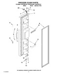 Diagram for 07 - Freezer Door Parts