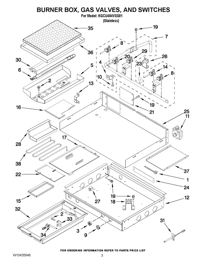 Diagram for KGCU484VSS01