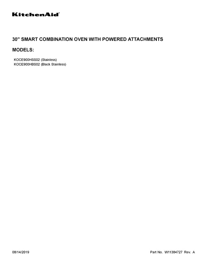 Diagram for KOCE900HSS02