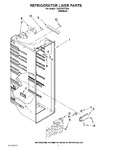 Diagram for 02 - Refrigerator Liner Parts