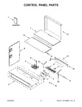 Diagram for 02 - Control Panel Parts