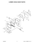 Diagram for 05 - Lower Oven Door Parts