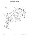 Diagram for 02 - Cooktop Parts