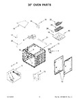 Diagram for 05 - 30" Oven Parts