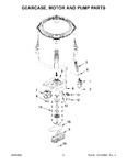 Diagram for 05 - Gearcase, Motor And Pump Parts