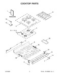 Diagram for 02 - Cooktop Parts