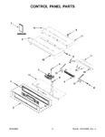 Diagram for 02 - Control Panel Parts