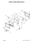 Diagram for 05 - Upper Oven Door Parts