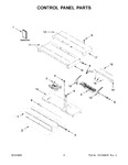 Diagram for 02 - Control Panel Parts