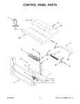 Diagram for 02 - Control Panel Parts