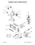 Diagram for 06 - Cabinet And Stirrer Parts