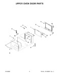 Diagram for 04 - Upper Oven Door Parts