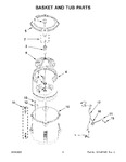 Diagram for 04 - Basket And Tub Parts