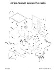 Diagram for 04 - Dryer Cabinet And Motor Parts