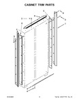 Diagram for 03 - Cabinet Trim Parts