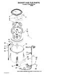 Diagram for 03 - Basket And Tub Parts