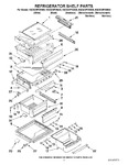 Diagram for 03 - Refrigerator Shelf Parts