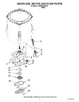 Diagram for 04 - Gearcase, Motor And Pump Parts