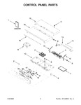 Diagram for 02 - Control Panel Parts