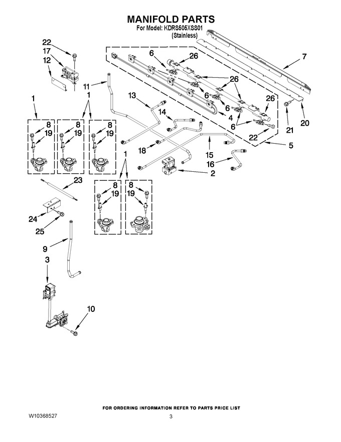 Diagram for KDRS505XSS01