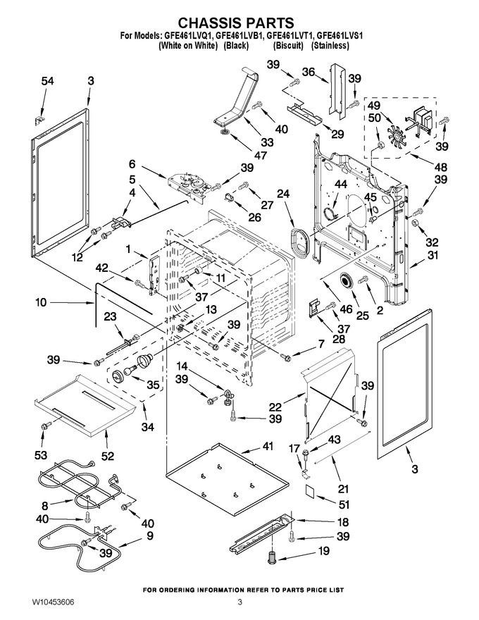 Diagram for GFE461LVT1