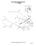 Diagram for 07 - Cooktop Burner Parts