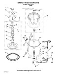 Diagram for 03 - Basket And Tub Parts