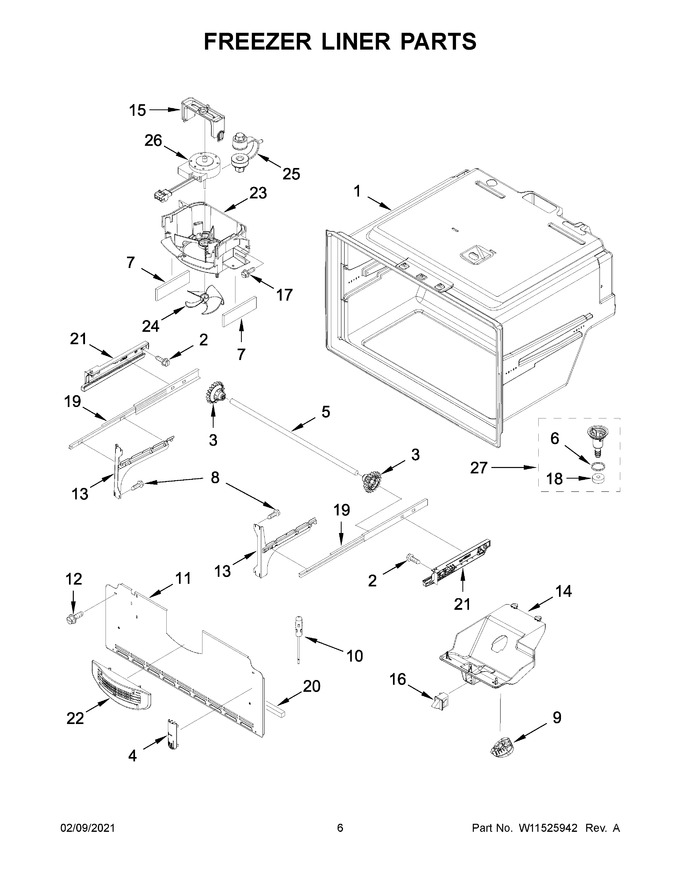 Diagram for WRF555SDHB03