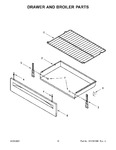Diagram for 06 - Drawer And Broiler Parts