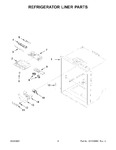 Diagram for 03 - Refrigerator Liner Parts