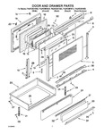 Diagram for 04 - Door And Drawer Parts