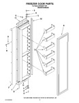 Diagram for 10 - Freezer Door Parts