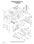 Diagram for 05 - Freezer Liner Parts