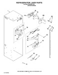 Diagram for 04 - Refrigerator Liner Parts