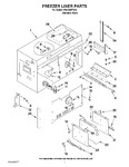 Diagram for 05 - Freezer Liner Parts