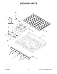 Diagram for 02 - Cooktop Parts